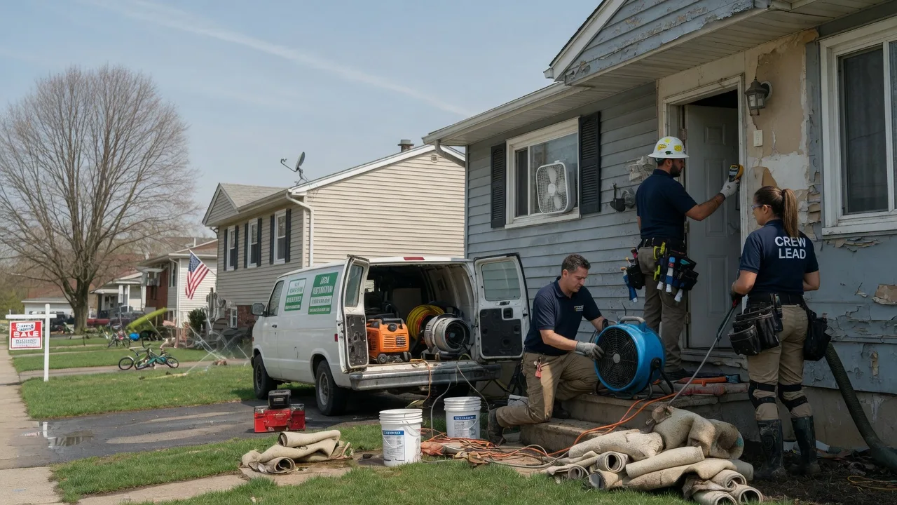 Flood Cleanup in Evadale, TX near me
