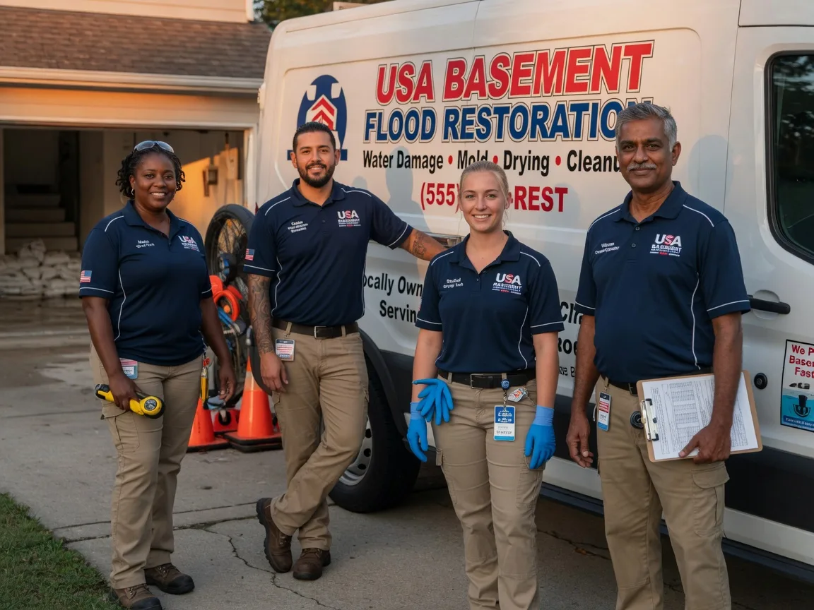 Basement Flood Cleanup company in Evadale, TX